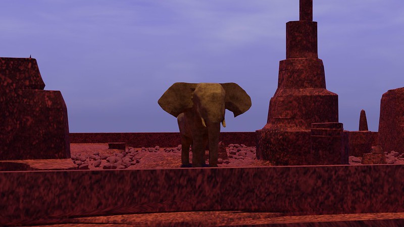 The Elephant in the Ruins by William T. Ayton