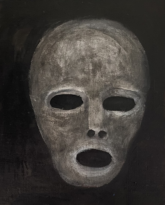 Small Gray Mask by William T. Ayton