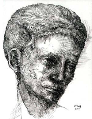 Man's Head by William T. Ayton