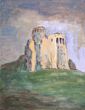 Ruin On A Hill
