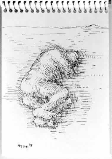 Reclining Figure, Half-Buried by William T. Ayton