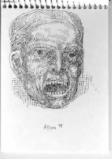Screaming Head by William T. Ayton