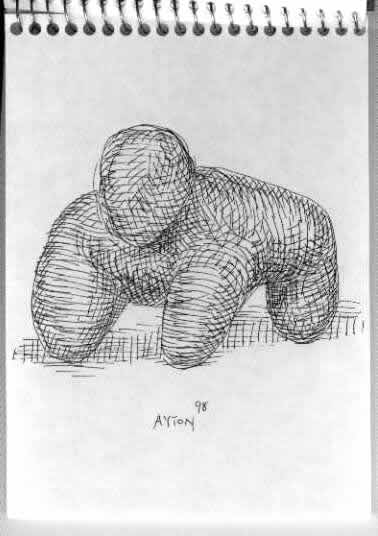 Little Mummified Figure by William T. Ayton