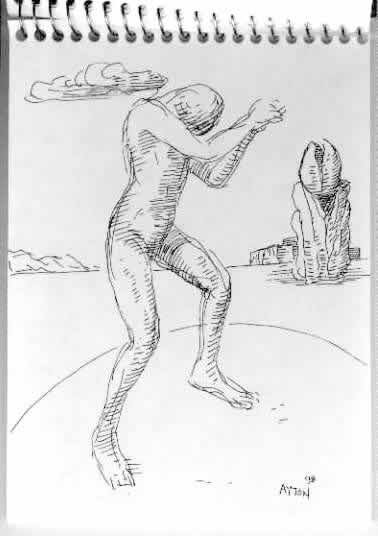 Gesticulating Figure by William T. Ayton